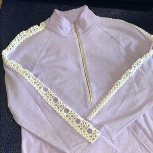 Lilly Pulitzer skipper popover Heathered Lilac